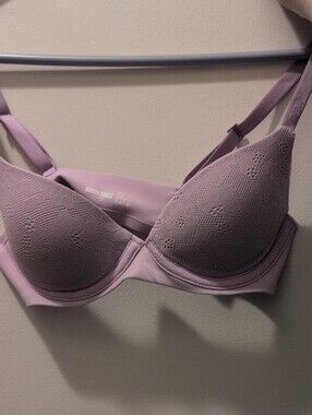 NWOT: 30A Aerie Lavender Lace Smoothez T-Shirt Bra